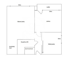 Аренда квартиры 3+кк, 70м2, Прага 6 - Vokovice